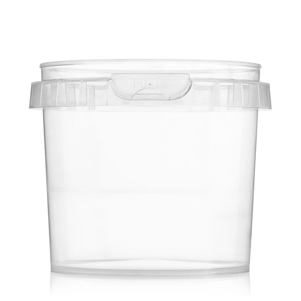 365ml Clear Plastic Food Tub 86mm T/E Finish Plasdene GlassPak Pty Ltd
