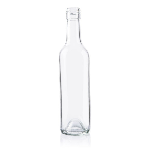 375ml Flint Glass Punted Claret Bottle BVS Finish - Pallet