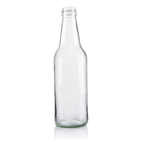 330ml Flint Glass Carbonated Beverage Bottle 28mm Alcoa  Finish - Pallet