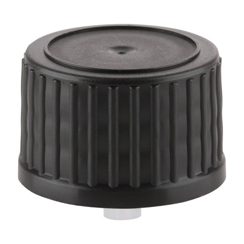 18mm Black Plastic Screw Cap & UNI2-02 Dropper Plug