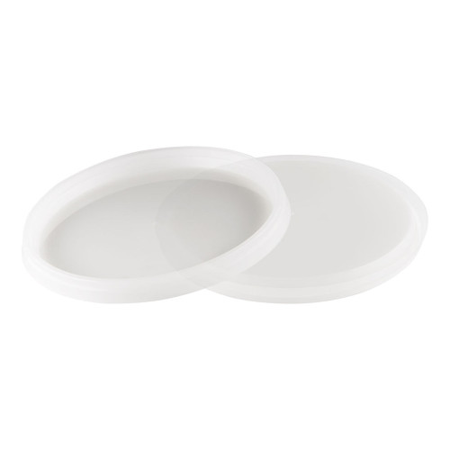 110mm Natural Plastic Snap On Lid