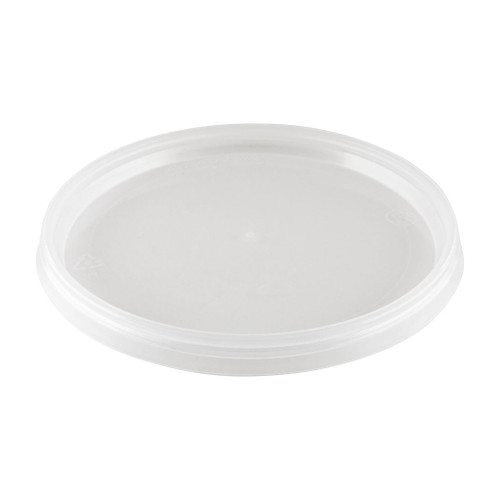 110mm Clear Plastic Snap On Lid