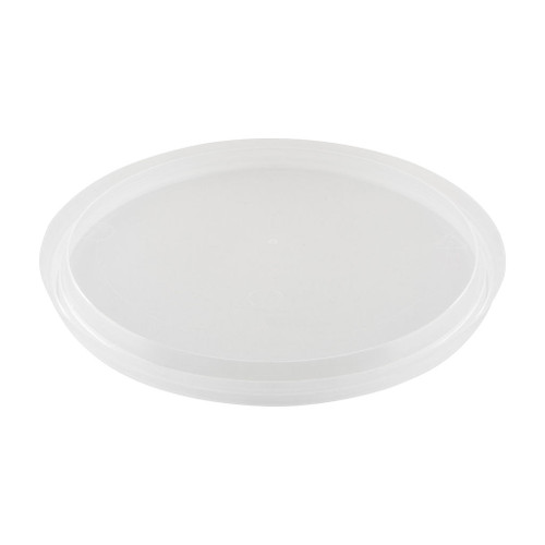 110mm Clear Plastic Snap On Lid