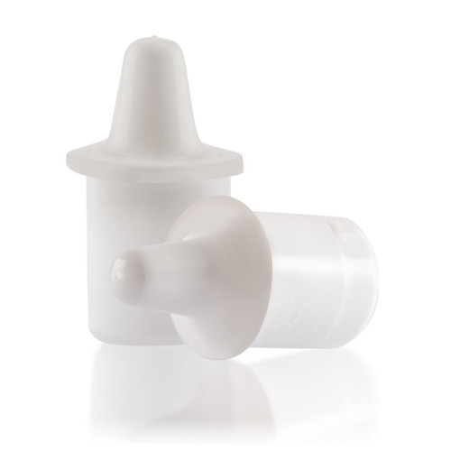 15mm White Plastic Eye Dropper Nozzle