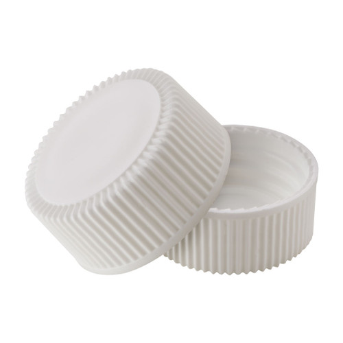 24mm White Plastic Ring Seal Screw Cap