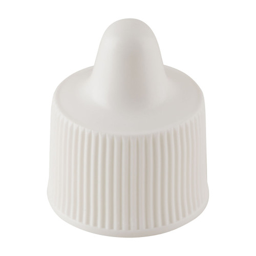 15mm White Plastic Eye Dropper Cap