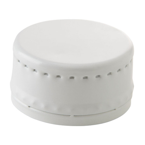 28mm White Metal Tamper Evident Roll-On Cap