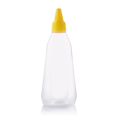 28mm Yellow Plastic 'Twist Open/Close' Screw Cap