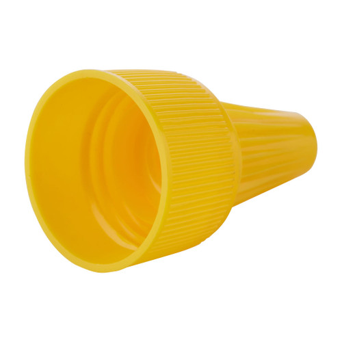 28mm Yellow Plastic 'Twist Open/Close' Screw Cap