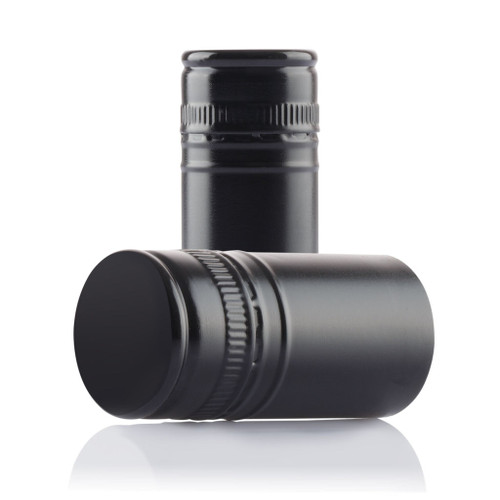 30x60mm Satin Black Aluminium BVS Cap