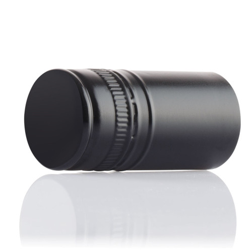 30x60mm Satin Black Aluminium BVS Cap