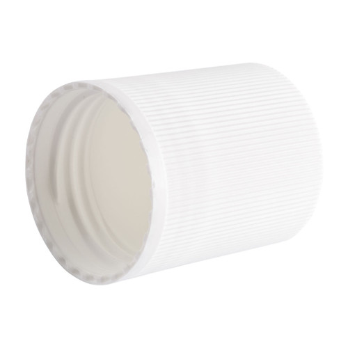 31.5mm White Plastic Roll-On Bottle Cap