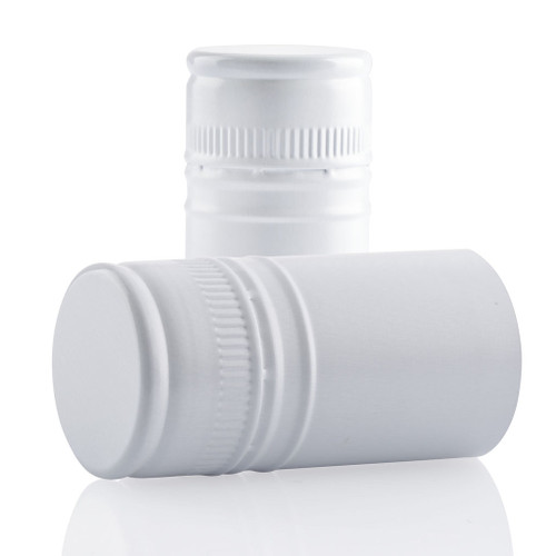 30x60mm White Aluminium BVS Cap