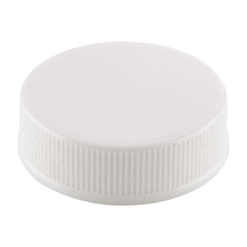 38mm White Plastic Screw Cap with Liner