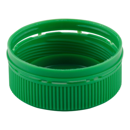 38mm Green Plastic Tamper Evident Snaploc Cap