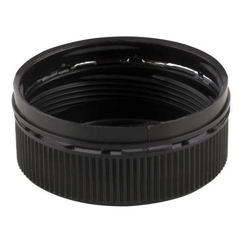 38mm Black Plastic Tamper Evident Petloc Cap