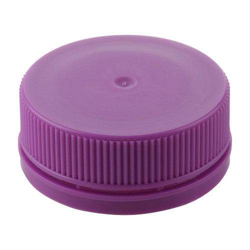 38mm Purple Plastic Tamper Evident Snaploc Cap