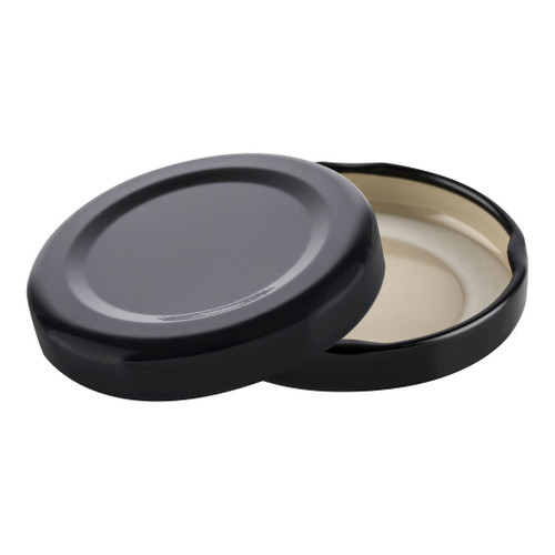 48mm Black Metal Twist Cap
