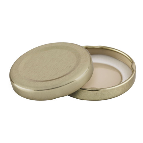 48mm Gold Metal Twist Cap