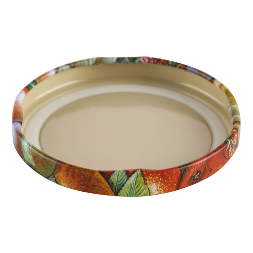 63mm Fruit Print Metal RTS Twist Cap