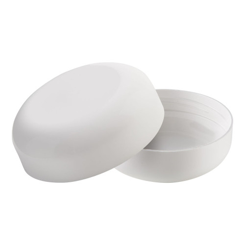 66mm White Plastic Dome Cosmetic Cap