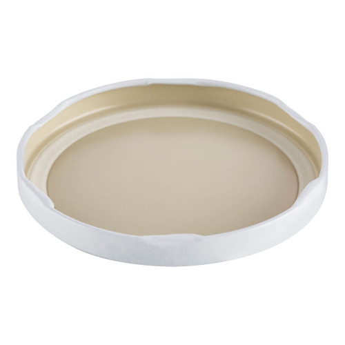82mm White Metal RTS Twist Cap