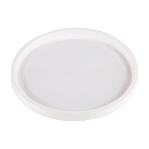 93mm White Plastic Snap On Lid