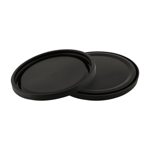 93mm Black Plastic Snap On Lid