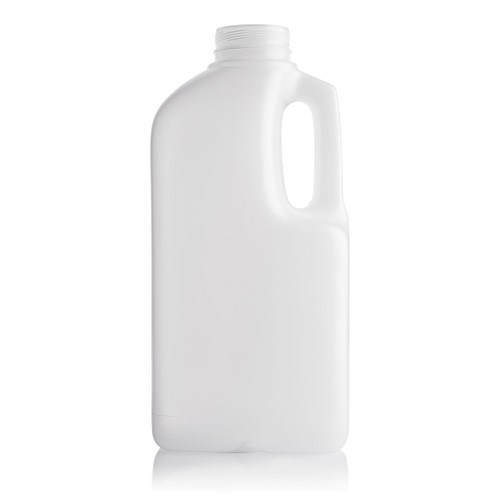 1ltr Natural Plastic Handled Beverage Bottle 38mm Snaploc T/E Finish