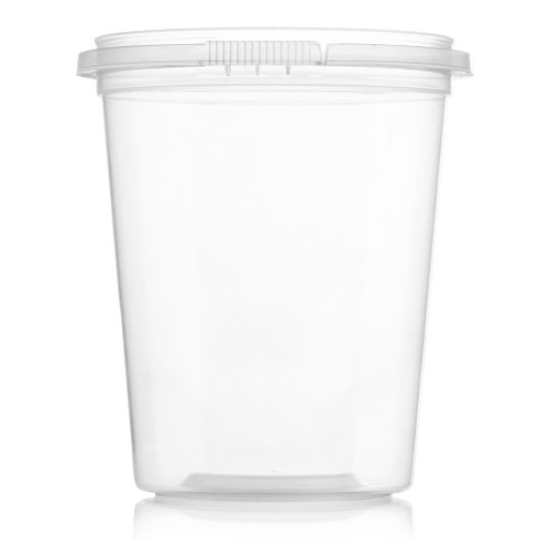 200ml Clear Plastic Tall Tub 69mm T/E Finish