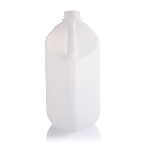 2Ltr Natural Plastic Lightweight Milk Bottle 38mm T/E Finish