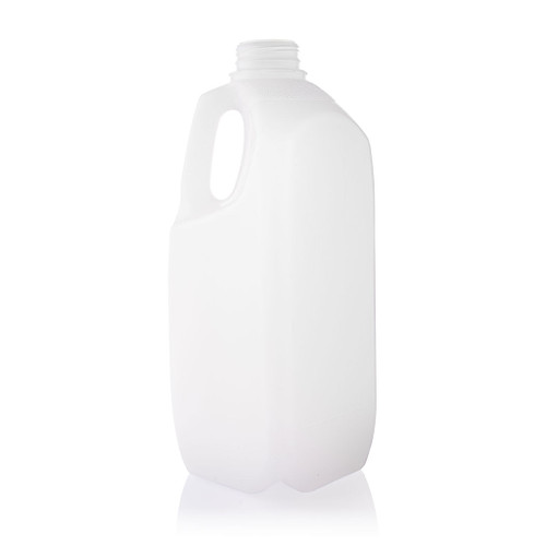 2Ltr Natural Plastic Lightweight Milk Bottle 38mm T/E Finish