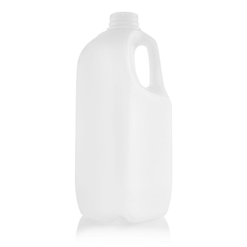 2Ltr Natural Plastic Milk Bottle 38mm Snaploc T/E Finish