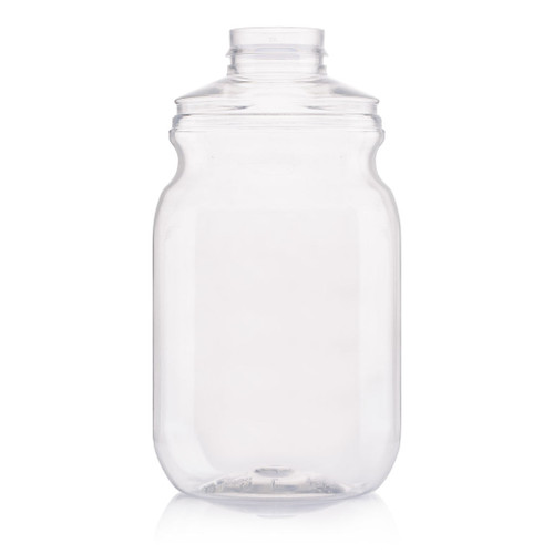 350ml Clear Plastic Honey Squeeze Bottle 28mm Snap On Finish