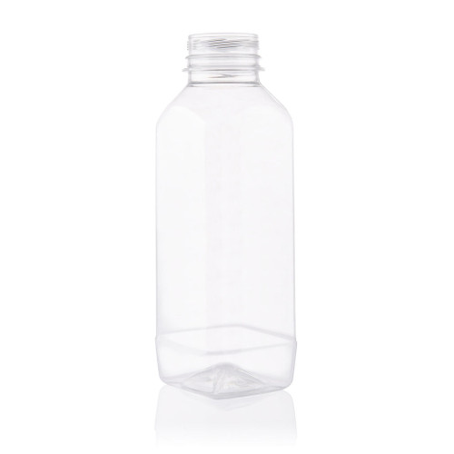 450ml Clear Plastic Cold Fill Beverage Bottle 38mm Petloc T/E Finish