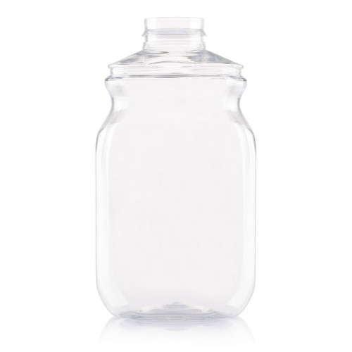 300ml Clear Plastic Upside Down Honey Bottle Snap On Finish