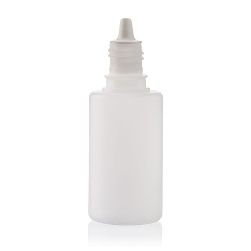 30ml Natural Plastic Eye Dropper Bottle 15mm Screw Finish