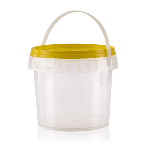 750ml Clear Plastic Food Pail T/E Finish