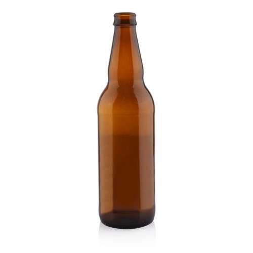 500ml Amber Glass Brewers Cider Bottle Crown Finish