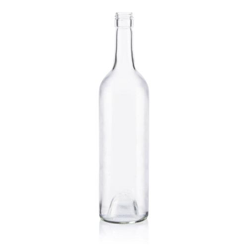 750ml Flint Glass 530g Premium Claret Bottle BVS Finish