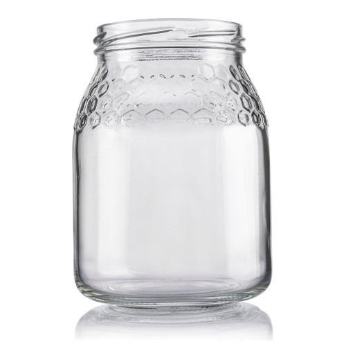 746ml Flint Glass Honey Jar 77mm Twist Finish - Pallet