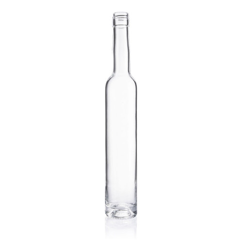375ml Flint Glass Short Bordocris Bottle BVS Finish - Pallet