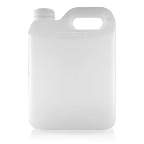 2Ltr Natural Plastic Jerrican 38mm 410 T/E Finish