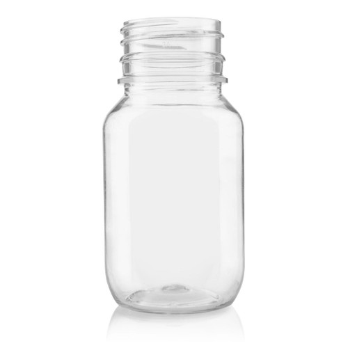 155ml Clear Plastic Tablet Bottle 38mm T/E Finish