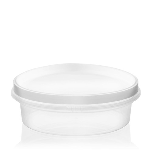 120ml Clear Plastic Tub 93mm T/E Finish