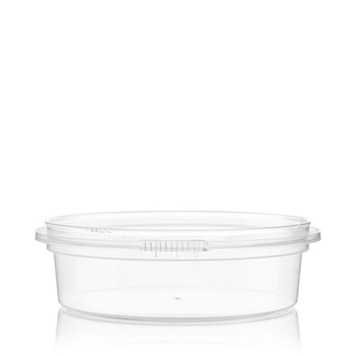 120ml Clear Plastic Tub 93mm T/E Finish