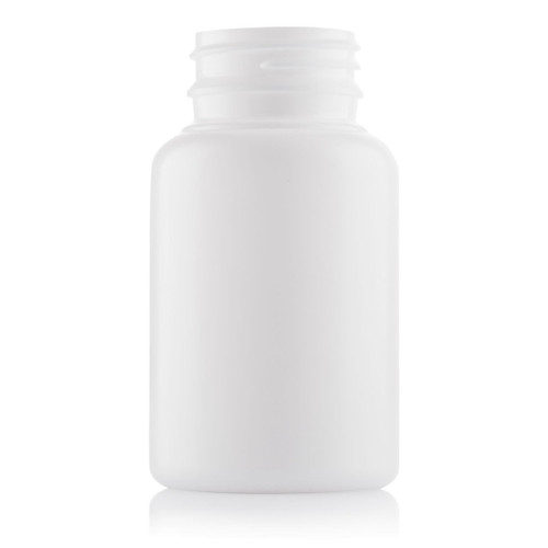 185ml White Plastic Tablet Bottle 38mm T/E Finish