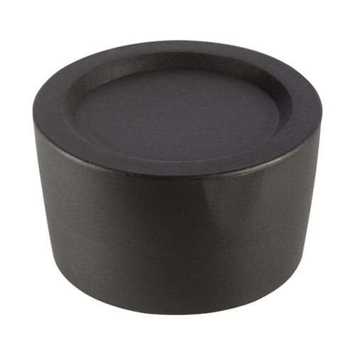 38mm Black Plastic 19-Hole Shaker cap with Lid