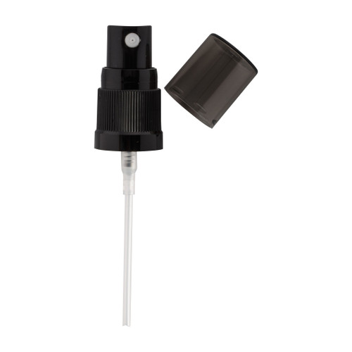 18mm Black Plastic Fine Mist Spray 70mm Diptube