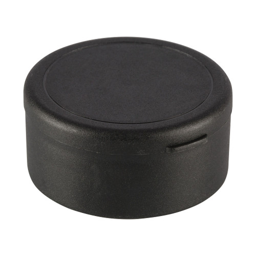 41mm Black Plastic 7-Hole Shaker Flip Top Cap with Liner